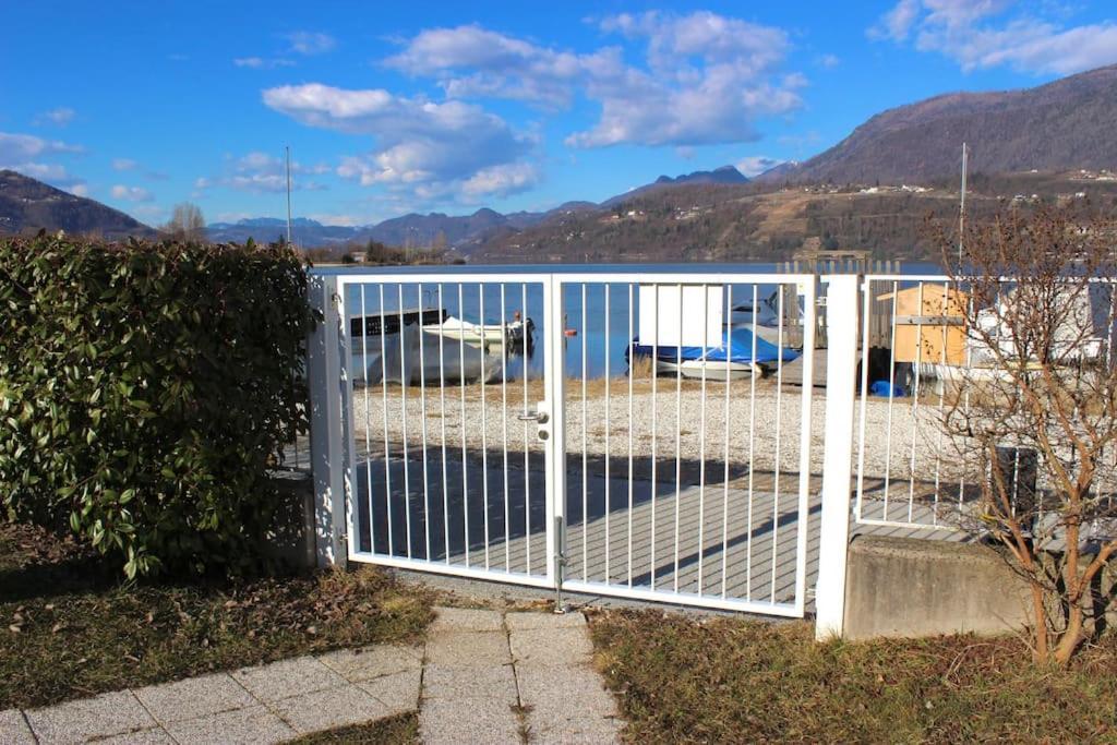 Fronte LagoResidencegarden, Moderno Appartamento Calceranica al Lago Kültér fotó